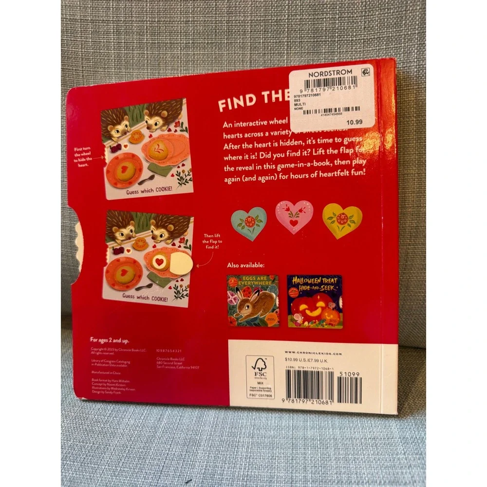 Chronicle Books hearts are
